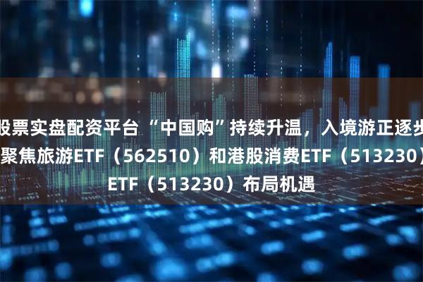 股票实盘配资平台 “中国购”持续升温，入境游正逐步“下沉”，聚焦旅游ETF（562510）和港股消费ETF（513230）布局机遇